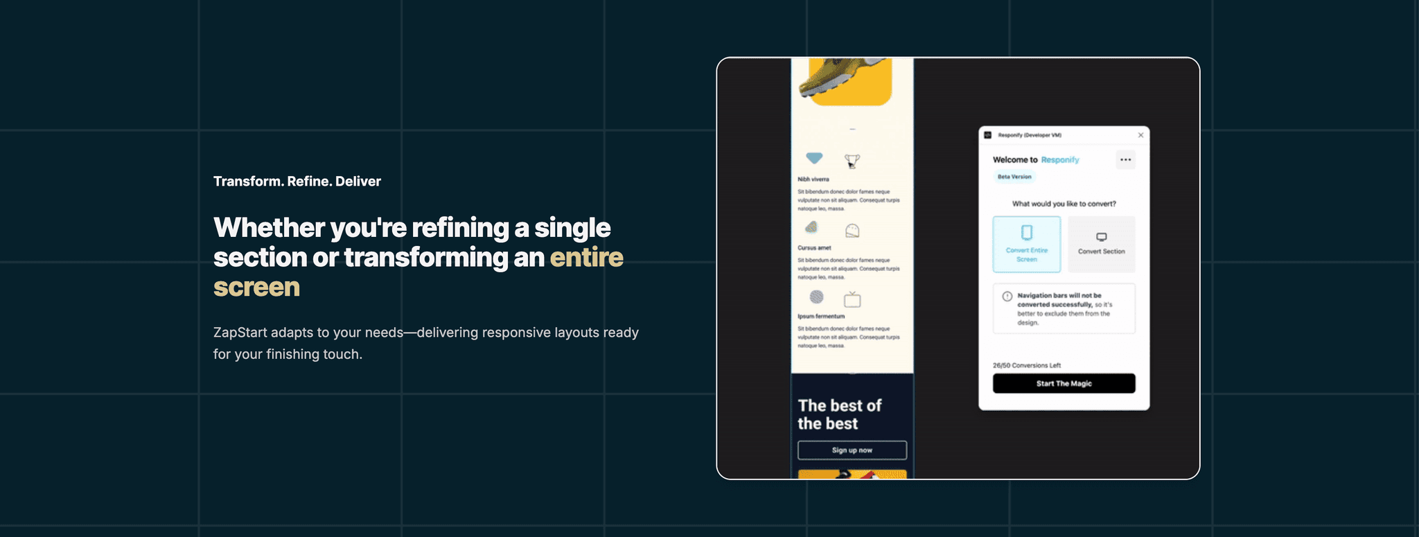 TutorialSection